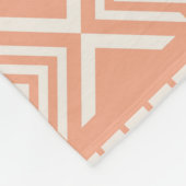 Tribisch patroon fleece deken (Hoek)