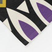 Tribisch patroon fleece deken (Hoek)