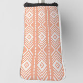 Tribisch patroon golfheadcover (Draai 90)