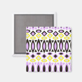 Tribisch patroon magneet (Voorkant / Achterkant)