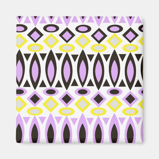 Tribisch patroon magneet (Voorkant)