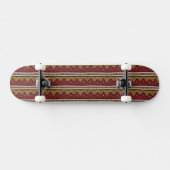 Tribisch patroon persoonlijk skateboard (Horizontaal)