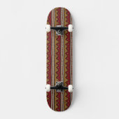 Tribisch patroon persoonlijk skateboard (Voorkant)