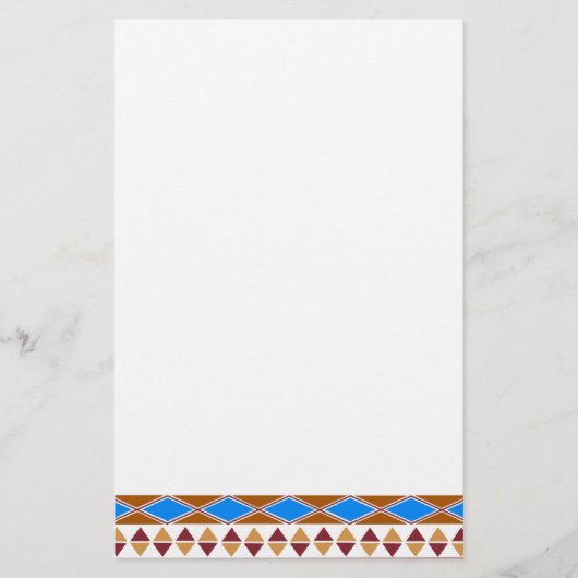 Tribisch verhaal briefpapier (Voorkant)