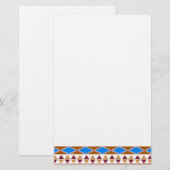 Tribisch verhaal briefpapier (Voorkant / Achterkant)