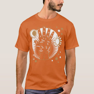 Triblend Moon amp Magical Art T-shirt