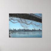 Triborough Bridge New York City Canvas Afdruk (Voorkant)