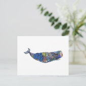 TRIBUEREN NAAR WHALES BRIEFKAART (Staand voorkant)