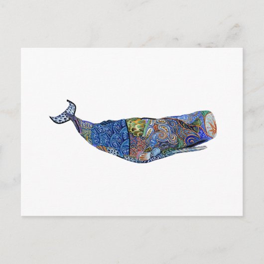 TRIBUEREN NAAR WHALES BRIEFKAART (Voorkant)
