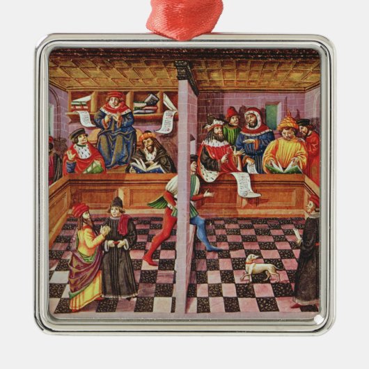 Tribunal de Scientists Metalen Ornament (Voorkant)