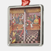 Tribunal de Scientists Metalen Ornament (Links)