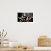 Tribunal Of The Inquisition By Francisco De Goya Poster (Keuken)