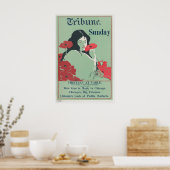 Tribune zondag 19e eeuw poster (Keuken)