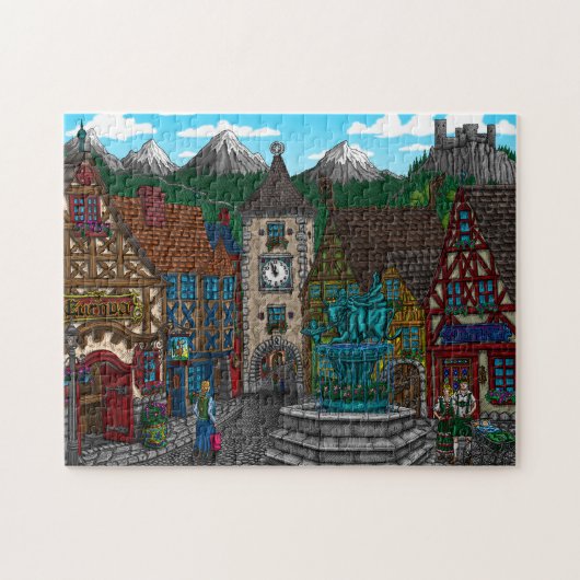 Tribute aan Europa Legpuzzel (Horizontaal)
