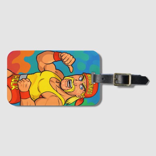 Tribute aan Hulk Hogan Bagagelabel (Voorkant (horizontaal))