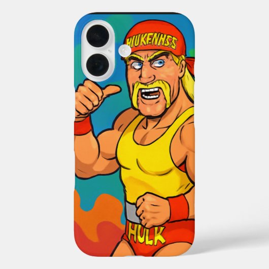 Tribute aan Hulk Hogan Case-Mate iPhone Case (Achterkant)