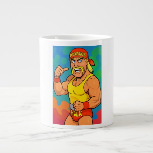 Tribute aan Hulk Hogan Grote Koffiekop (Voorkant)