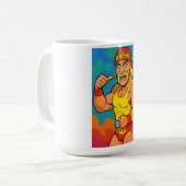 Tribute aan Hulk Hogan Koffiemok (Voorkant links)