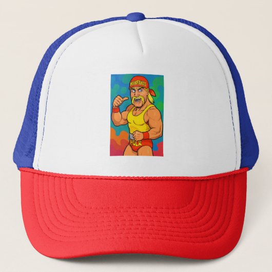 Tribute aan Hulk Hogan Trucker Pet (Voorkant)