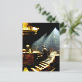 Tribute aan Tom Waits Briefkaart (Staand voorkant)