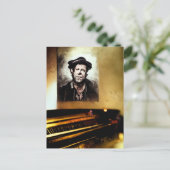 Tribute aan Tom Waits Briefkaart (Staand voorkant)
