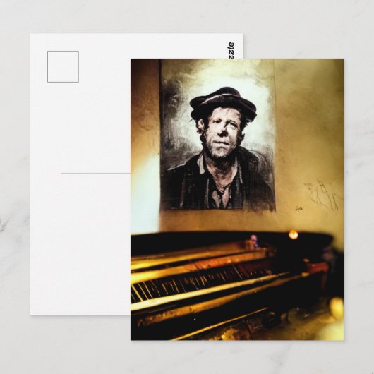 Tribute aan Tom Waits Briefkaart (Voorkant / Achterkant)