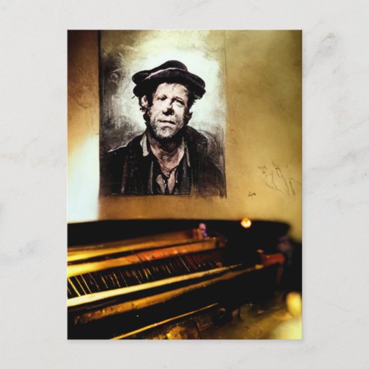 Tribute aan Tom Waits Briefkaart (Voorkant)