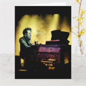 Tribute aan Tom Waits Kaart (Gele Bloem)