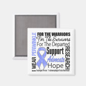 Tribute Esophageal Atresia I Draag Periwinkle Magneet (Voorkant / Achterkant)