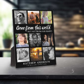 Tribute Family Photo Collage Memorial Fotoplaat