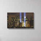 "Tribute in Light" 9-11-herdenking Canvas Afdruk (Voorkant)
