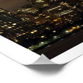 "Tribute in Light" 9-11 Memorial Poster (Hoek)