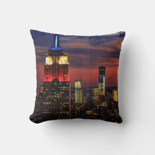 Tribute in Light Sept 11, World Trade Center ESB # Kussen