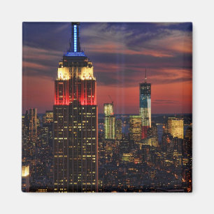 Tribute in Light Sept 11, World Trade Center ESB # Magneet