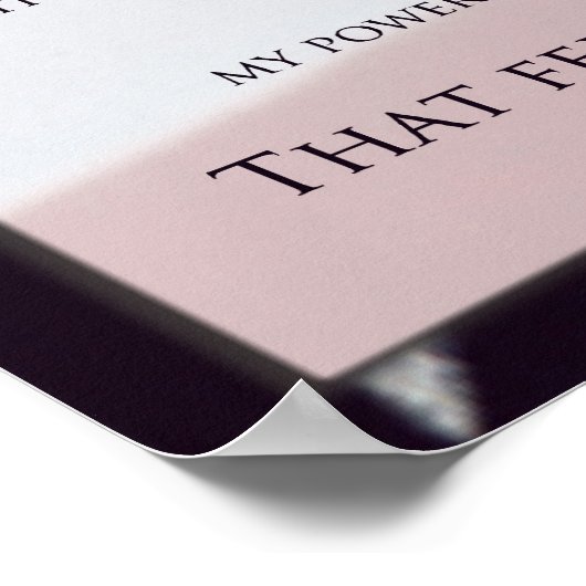 Tribute Inspiratie Poster (Hoek)