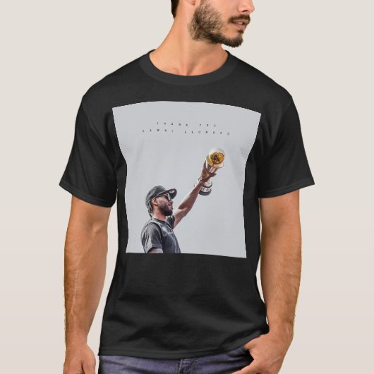 Tribute Kawhi Leonard T-shirt (Voorkant)