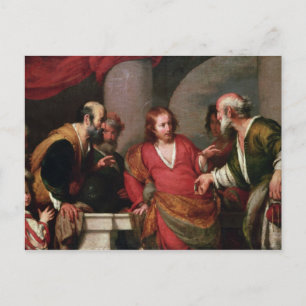 Tribute Money, c.1631 Briefkaart