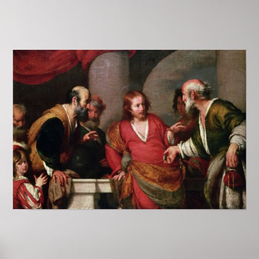 Tribute Money, c.1631 Poster (Voorkant)