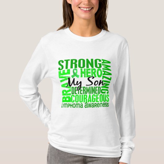 Tribute Square Son Lymphoma T-shirt (Voorkant)