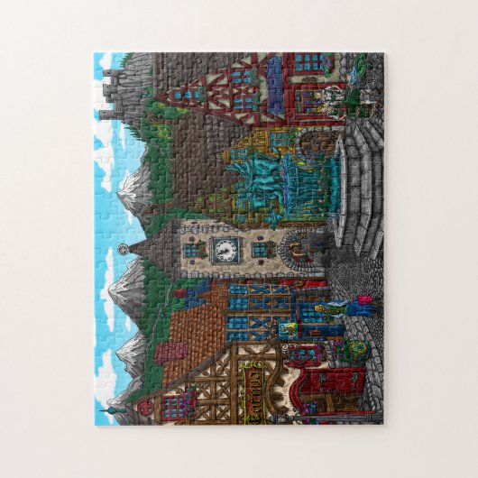 Tribute to Europa Legpuzzel (Verticaal)