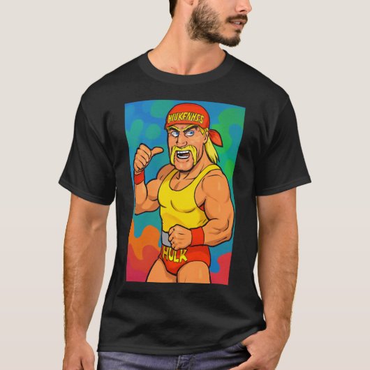 Tribute to Hulk Hogan T-shirt (Voorkant)