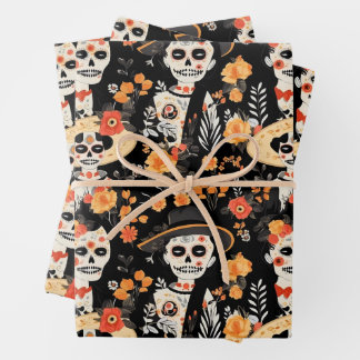 Tribute to the tradition of the Day of the Dead  Inpakpapier Vel