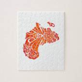 TRIBUTIE NAAR AFRIKA LEGPUZZEL (Verticaal)