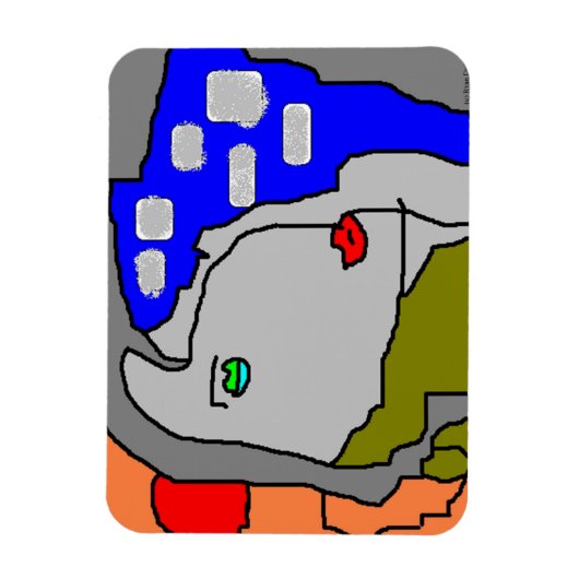 Tributie naar L magnet Magneet (Verticaal)