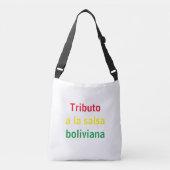 Tributo a la salsa boliviana crossbody tas (Voorkant)