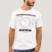 Tricarbonzuurmotor binnen (Krebs) T-shirt (Voorkant)