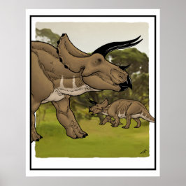 Triceratops #3 poster