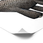 Triceratops Artwork Foto Afdruk (Hoek)