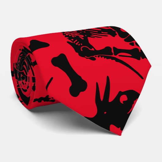 Triceratops botten stropdas (Opgerold)