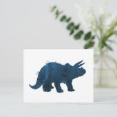 Triceratops Briefkaart (Staand voorkant)